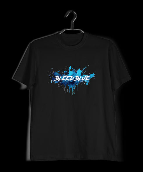 Bleed Blue Cricket     Mens TShirts